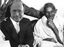  I discuss philosophy with Gandhi 